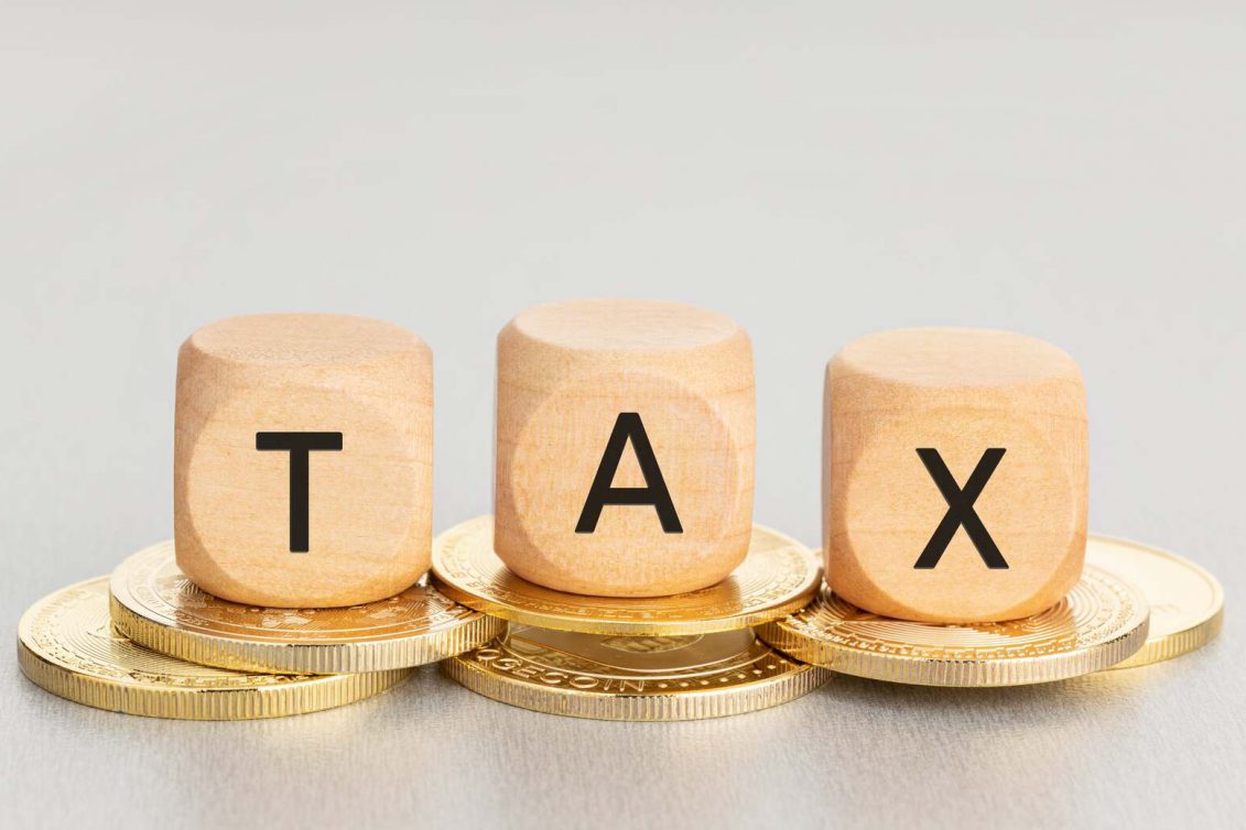 cryptocurrency tax concept