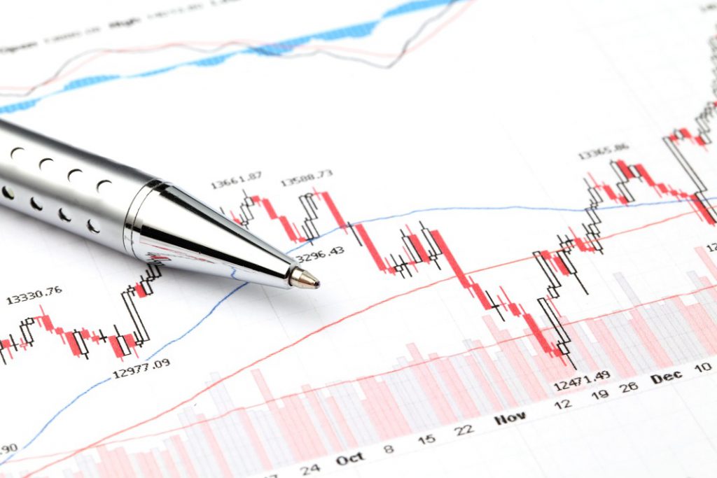 stock exchange graph