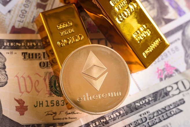 the digital currency of the golden ethereum token